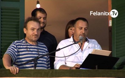 EL BATLE JOAN XAMENA PRESENTA AL PREGONER, MIQUEL BARCELÓ