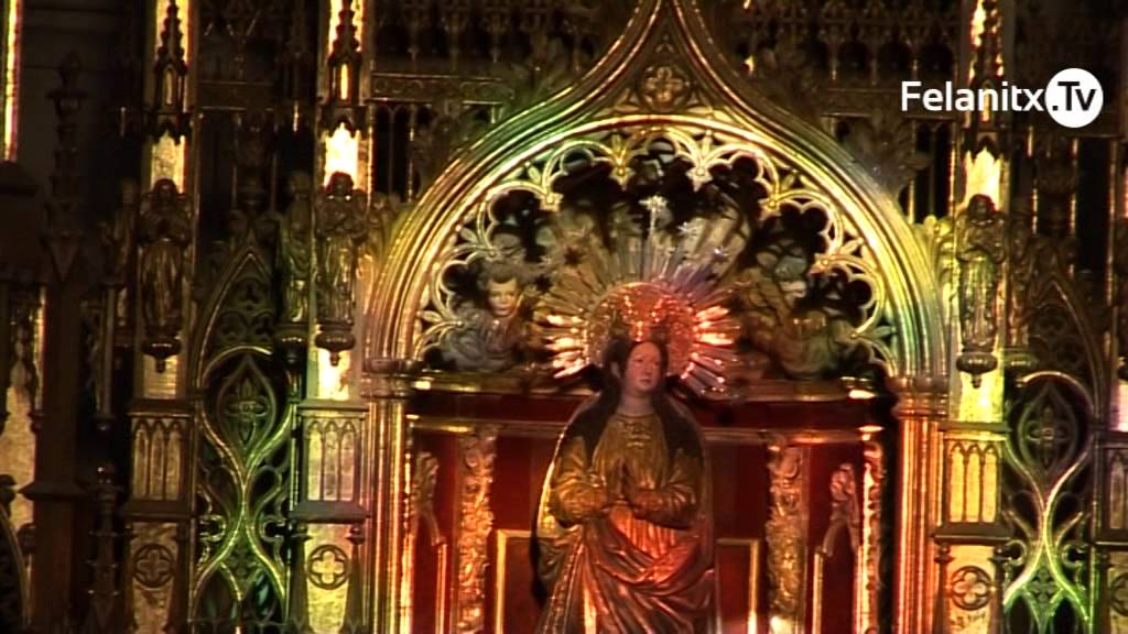 L’EFECTE DE LA ROSASSA SOBRE LA IMMACULADA, A LA PARRÒQUIA DE FELANITX