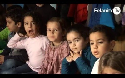 ELS ALUMNES DE 5 ANYS DE SANT ALFONS FAN DE PERIODISTES