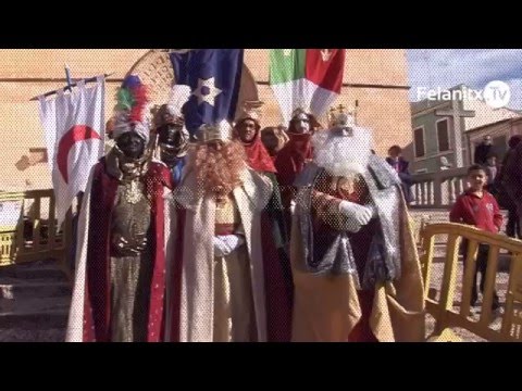 ELS REIS MÀGICS D’ORIENT VISITEN FELANITX
