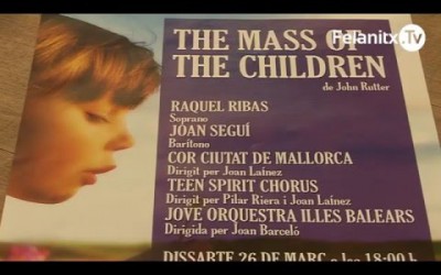 DISSABTE DIA 26, AL CONVENT, CONCERT DE COR I ORQUESTRA