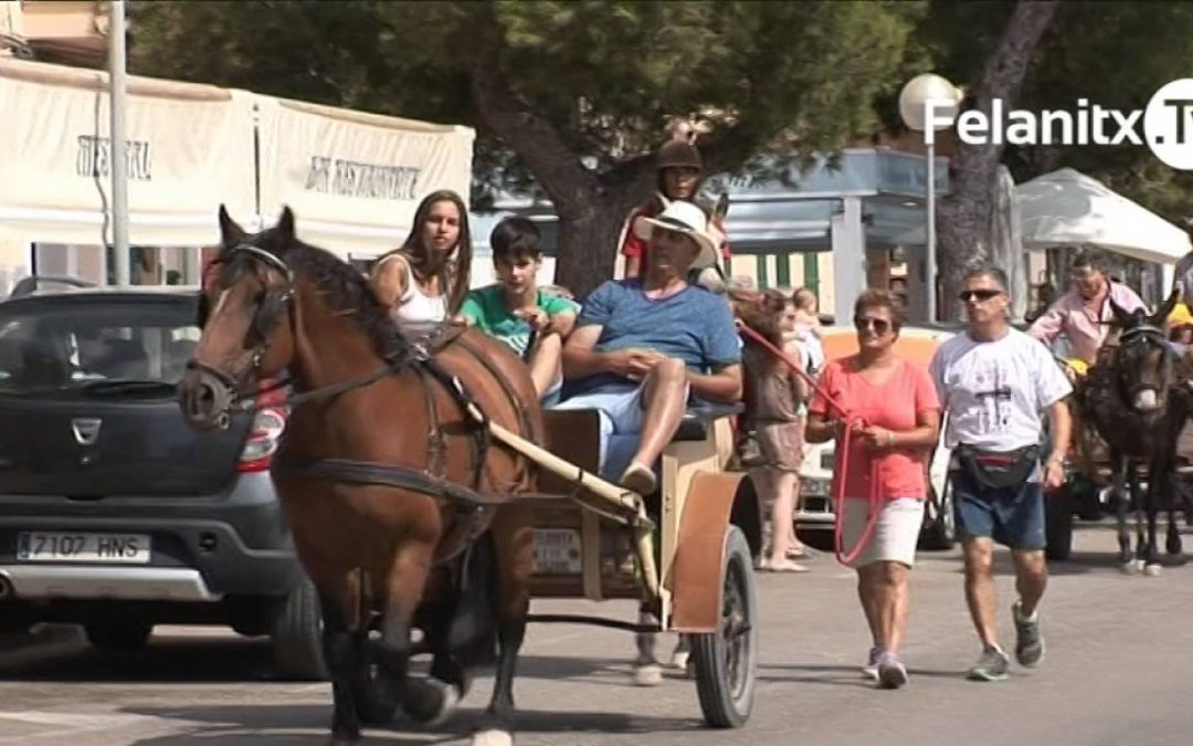 ANADA EN CARRO DE FELANITX A CALA MARÇAL