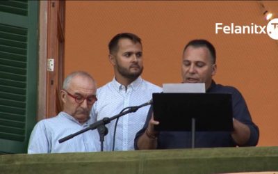 PREGÓ FESTES SANT AGUSTÍ, ANDREU MAIMÓ, 2016