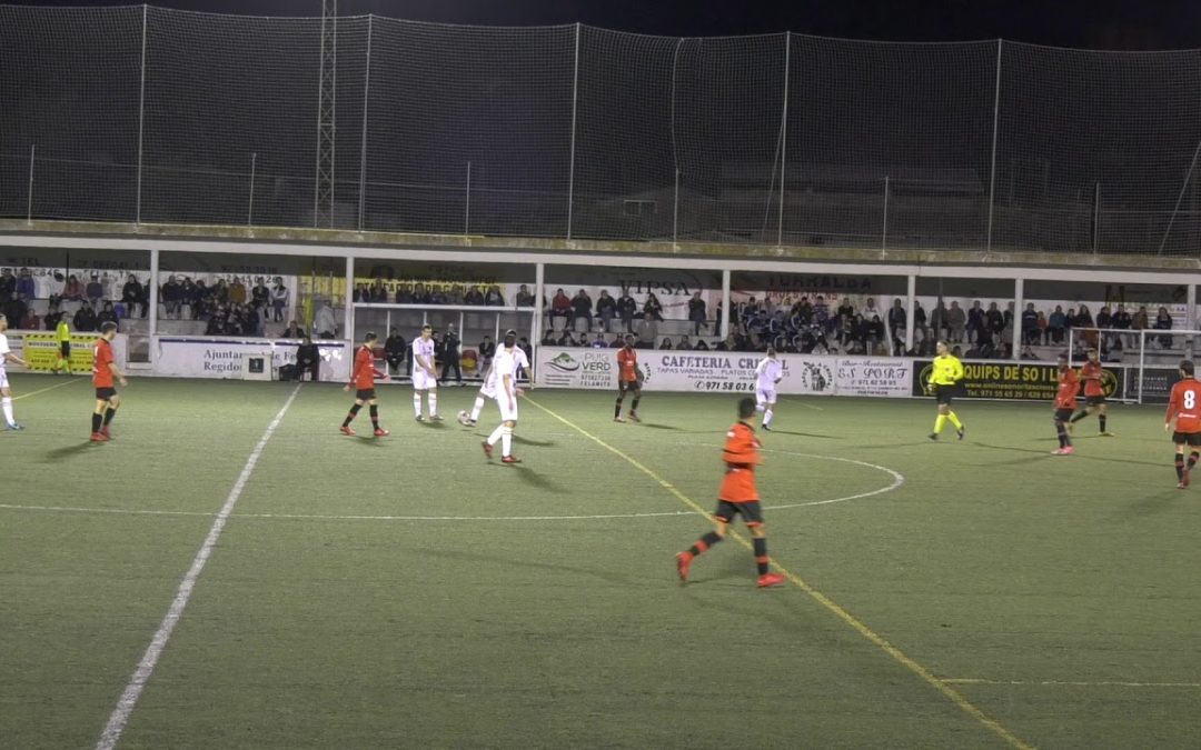 FUTBOL. FELANITX, 2 – MALLORCA B, 1. – 2ª PART