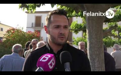 ACTE RECONEIXEMENT A PERE OLIVER I DOMENGE