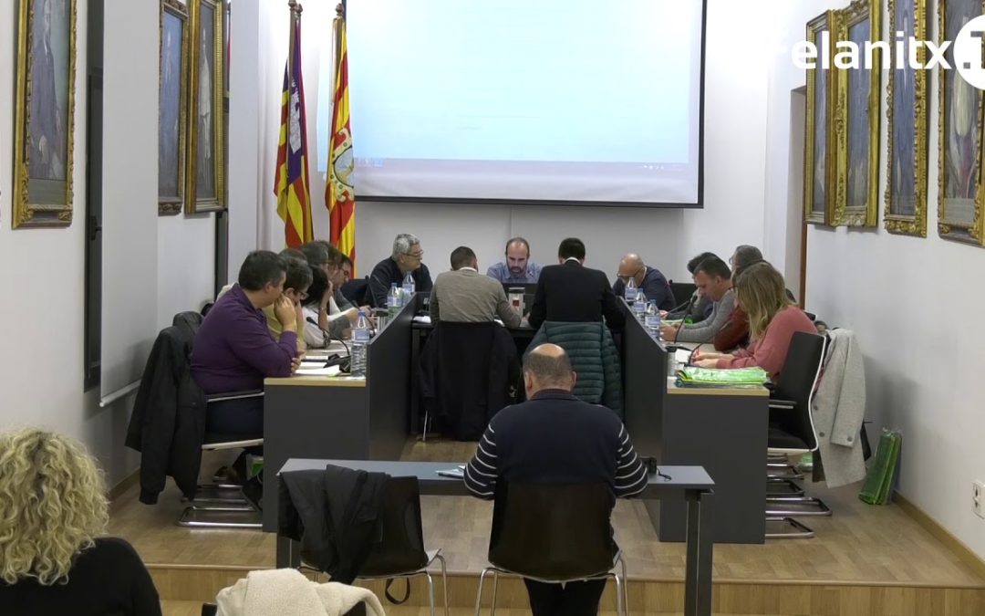 PLENÀRIA AJUNTAMENT, 14 GENER 2019