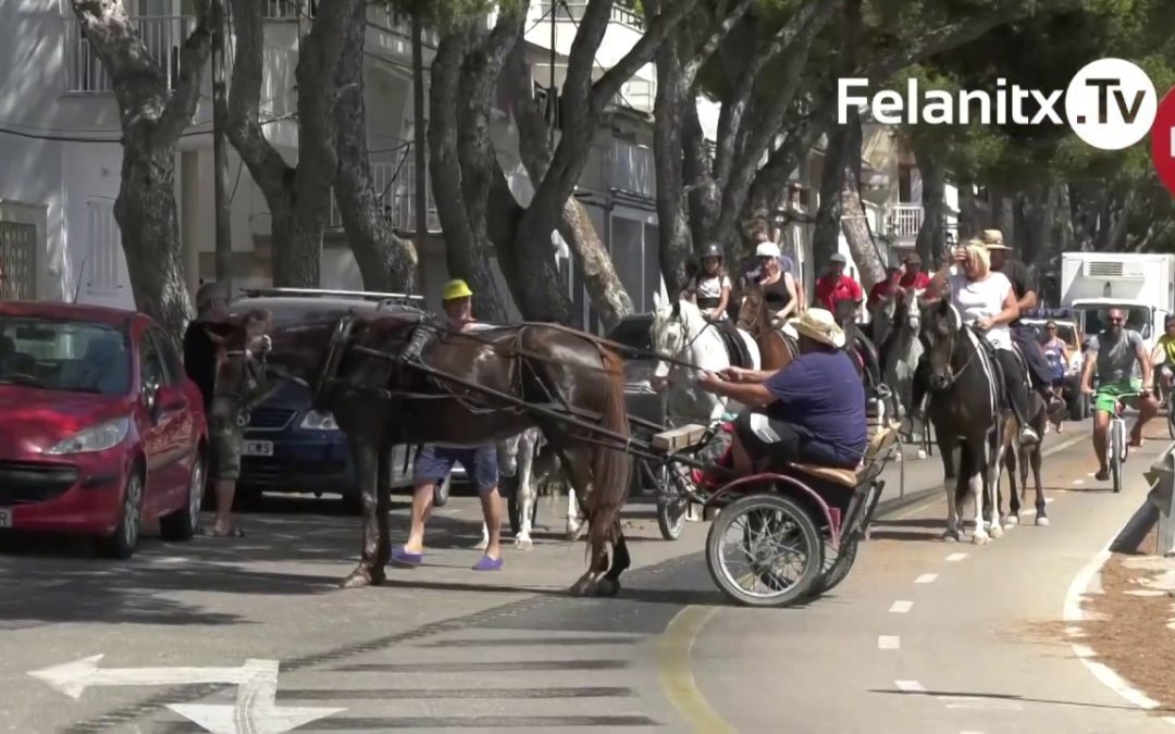 ANADA EN CARRO DE FELANITX A CALA MARÇAL, 2019