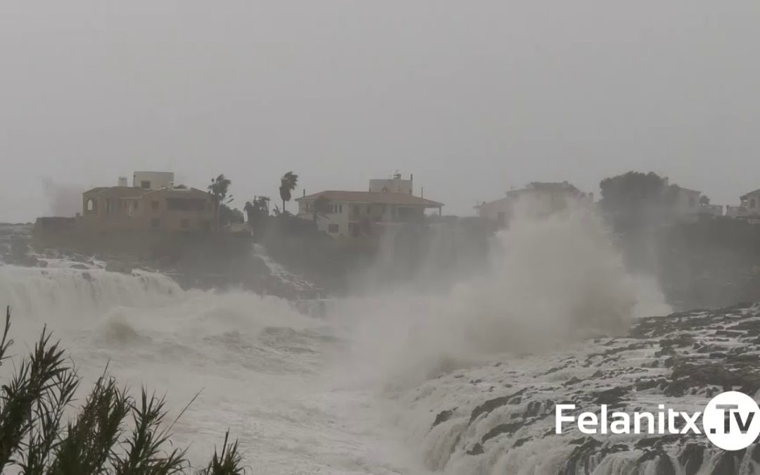 TEMPORAL DE VENT A PORTOCOLOM