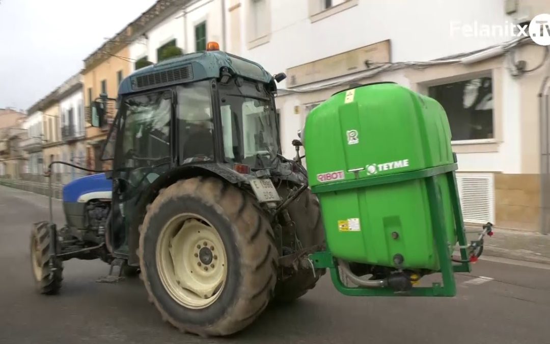 TORNEN A DESINFECTAR ELS CARRERS DEL MUNICIPI