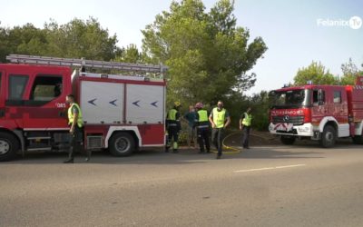 INCENDI A PORTOCOLOM. VIA DE CINTURA