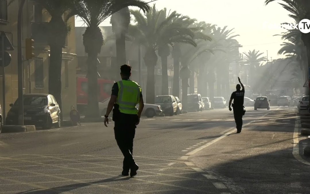 INCENDI A LES PISTES DE L’AUTOESCOLA, AVD  REP  ARGENTINA