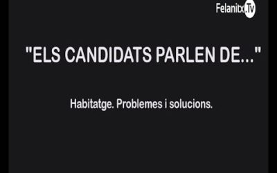 Els candidats parlen de: Habitatge Problemes i solucions