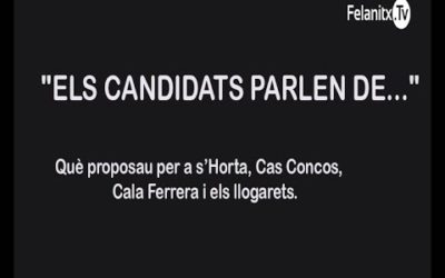Els candidats parlen de: Què proposau per a s’Horta, Cas Concos, Cala Ferrera i els llogarets