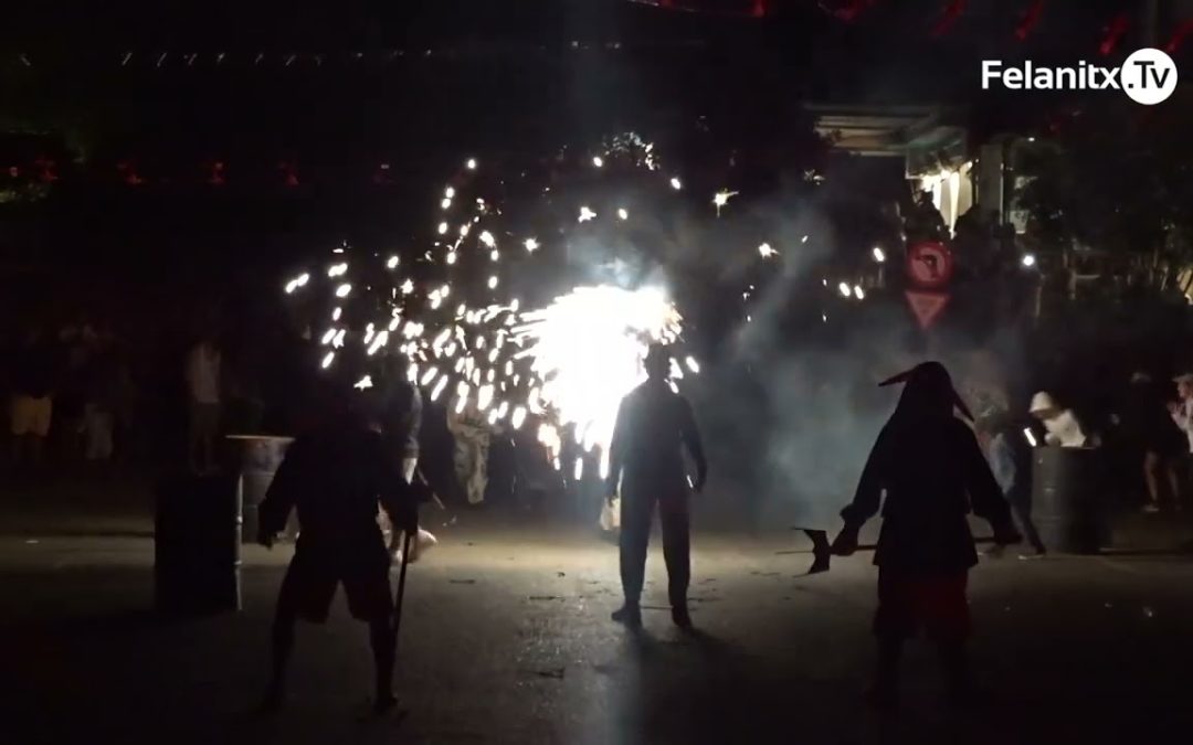 PRIMER CORREFOC INFANTIL. ESPIADIMONIS. PORTOCOLOM, 2023