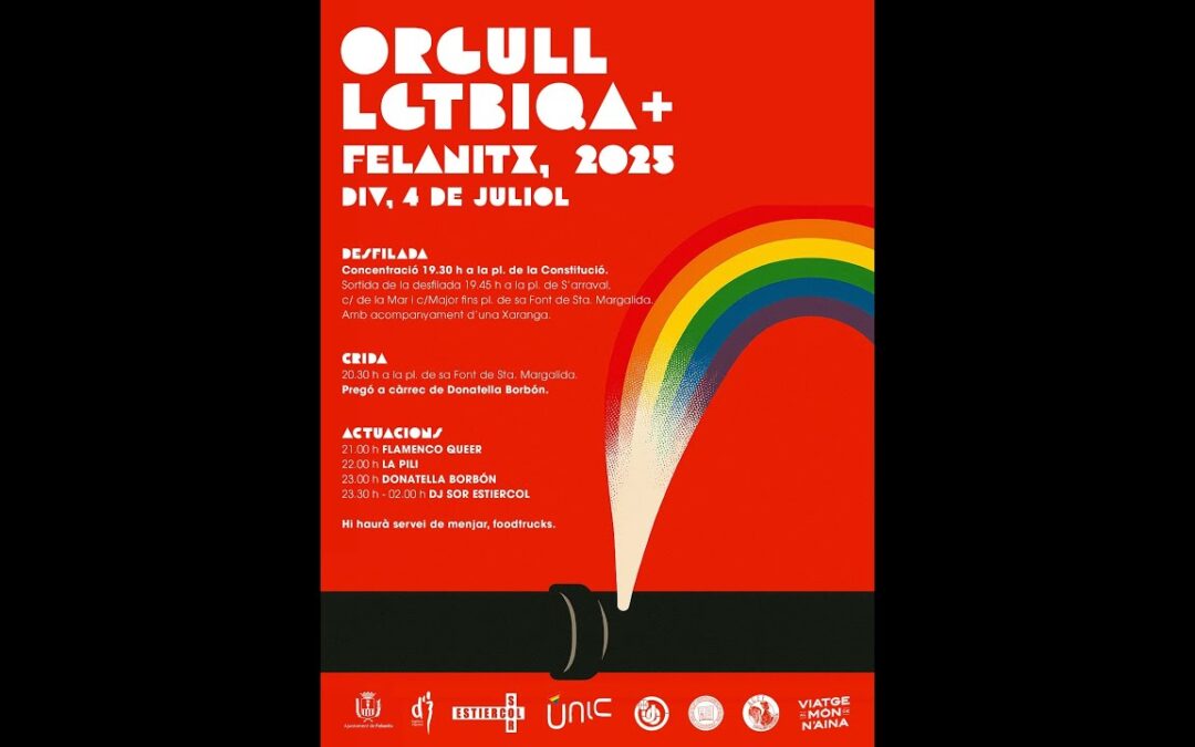 Presentació dels actes del Dia de l’Orgull 2025