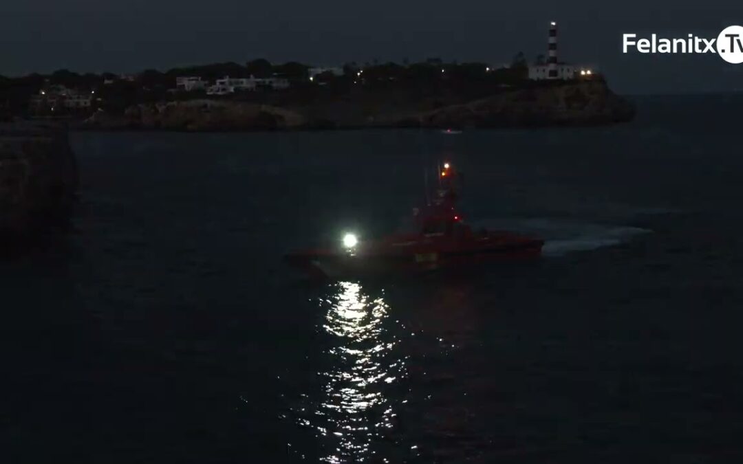 Important operatiu de recerca d’un velomar a Portocolom