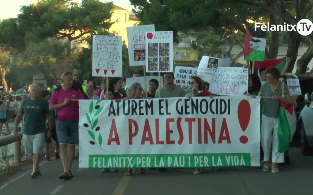 La caminada per Palestina, a Portocolom