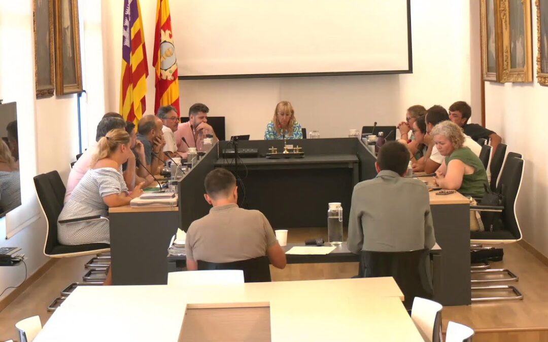 Ple de l’Ajuntament. 11 agost 2025