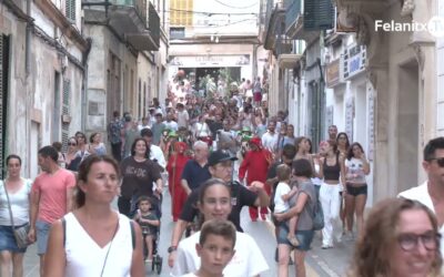 Vigília de Sant Agustí  Balls dins la plaça de toros
