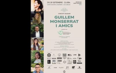 Presentació del concert solidari ‘Guillem Monserrat i amics’ 2025