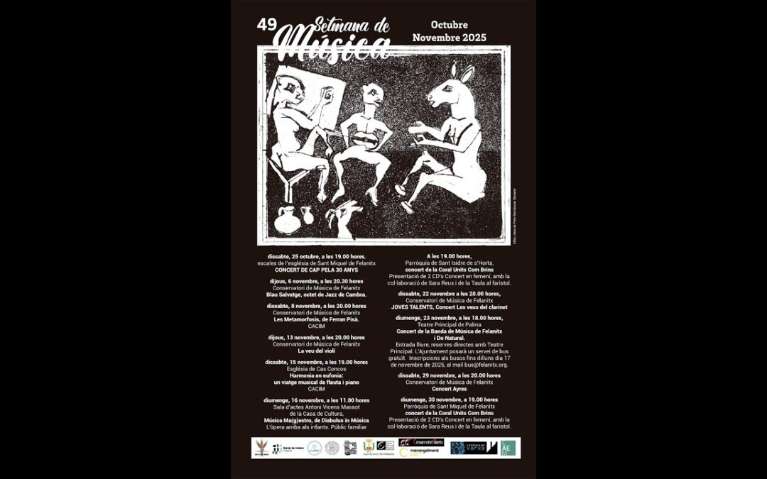 Comença la 49 Setmana de Música