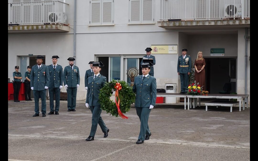 La festa de la patrona de la Guàrdia Civil