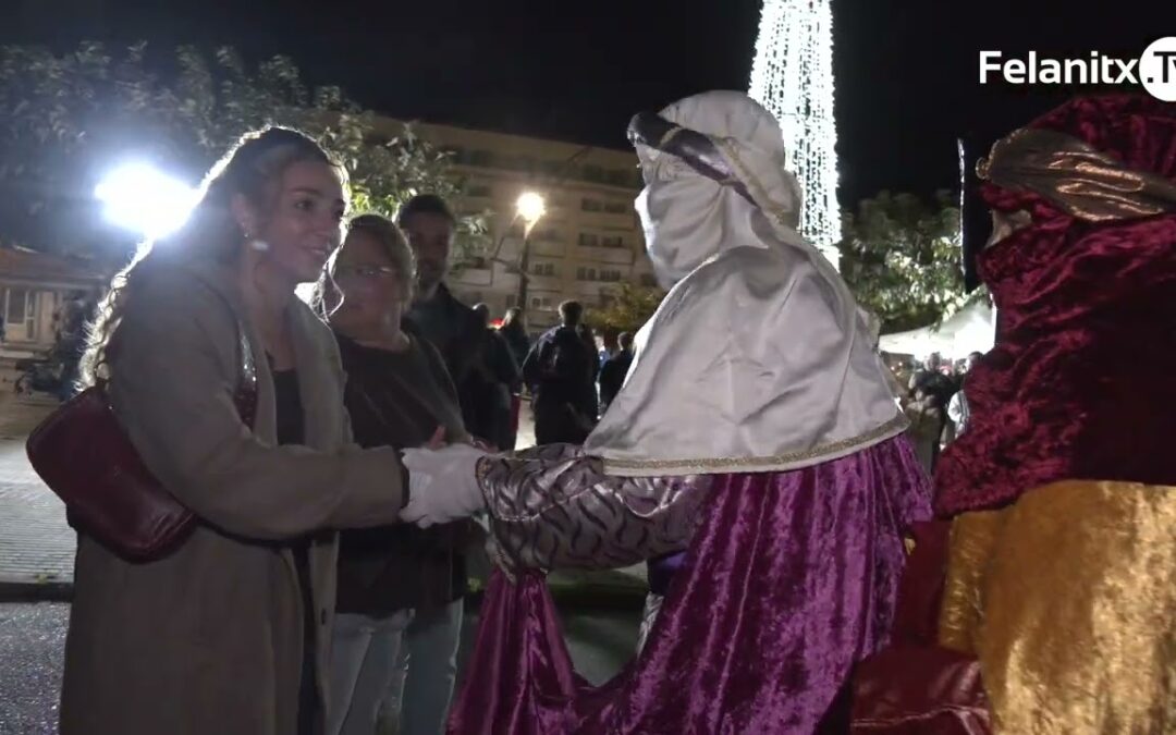 Arribada del Patge Reial a Portocolom, 2025