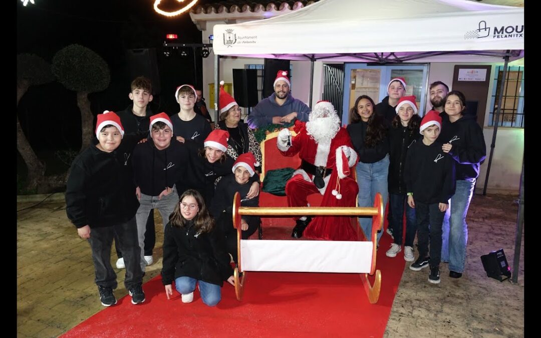 El Pare Noel visita Cala Ferrera, 2025