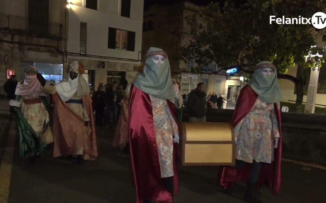 Els patges reials recullen les cartes dels infants, 2025