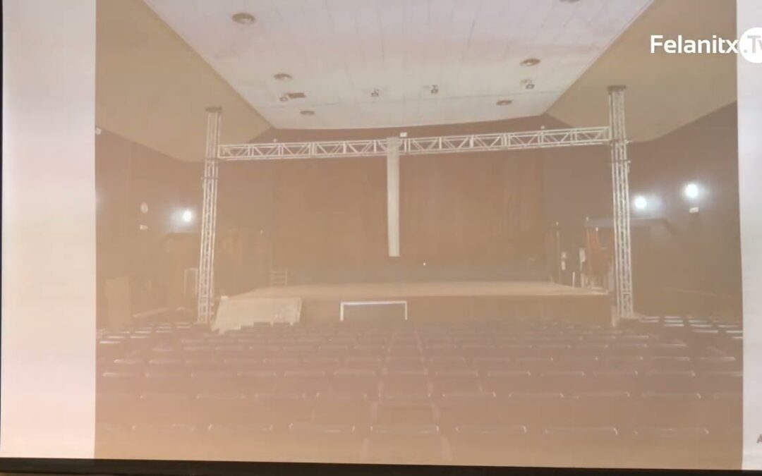 Presentat el projecte de reforma de l’Auditori Municipal
