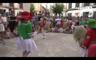 Sorteig per triar els infants que ballaran els Cavallets