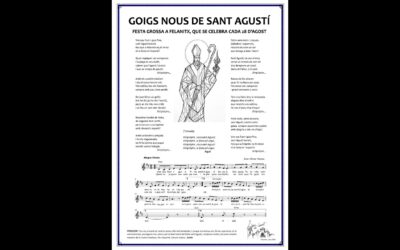 Presentació dels goigs nous de Sant Agustí
